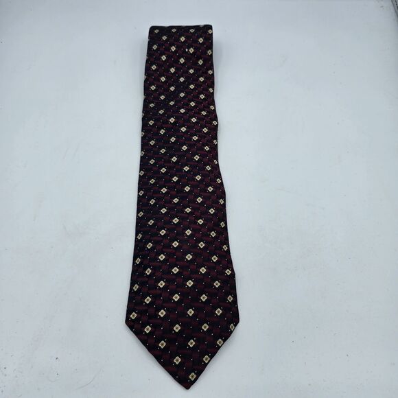Studio By Fumagallis Tie Necktie Silk Printed in Italy Made USA L57” x W4” Suit - Picture 2 of 6